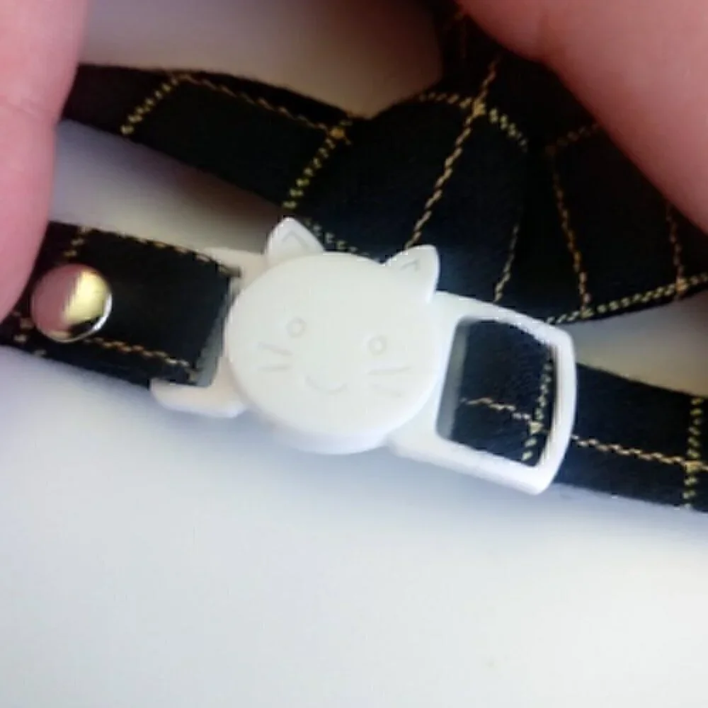 🍒 Gentleman's Plaid Bow or Tie Collar